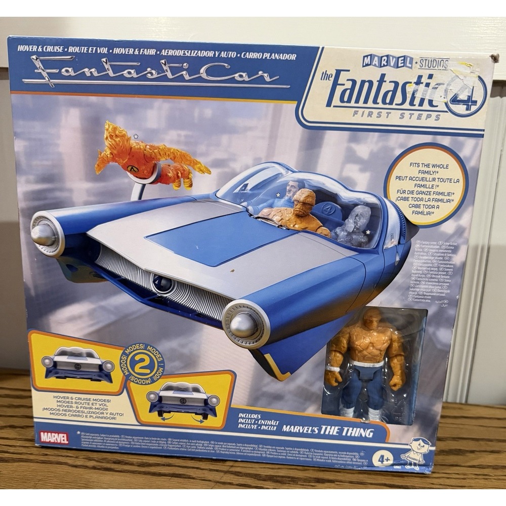 New Marvel Studios The Fantastic Four Epic World of Action Hover & Cruise